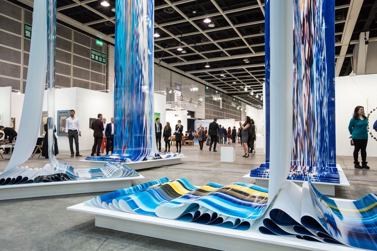 5. Art Basel in Hong Kong 2017_10 Chancery Lane Gallery and P.P.O.W_Dinh Q Le © Art Basel_preview