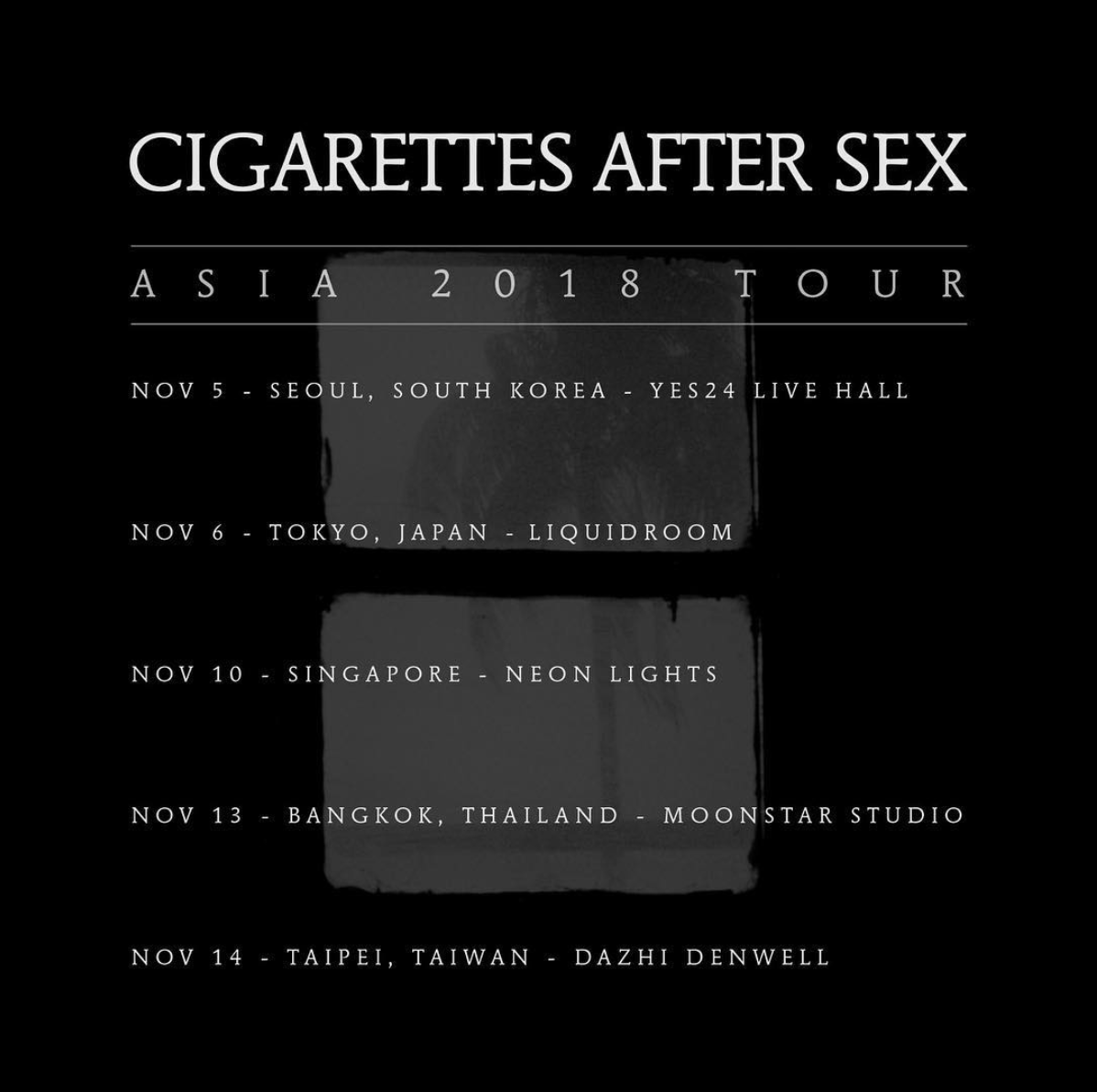 Cigarettes After Sex. 